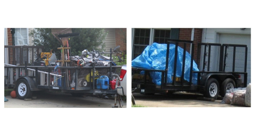 open/flatbed trailer for commercial use