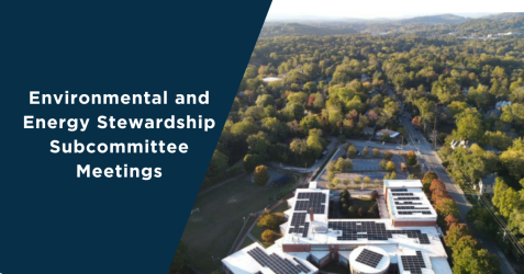 Environmental & Energy Stewardship Subcommittee Meeting: May 16, 2025