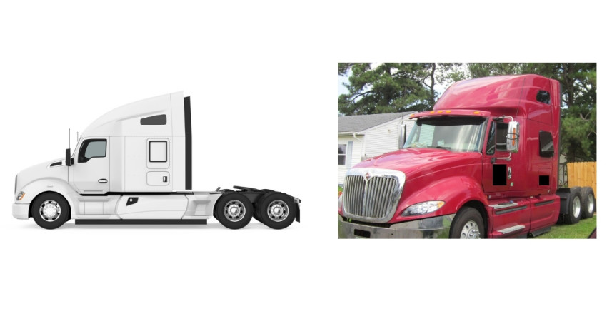semi tractor sleeper cab